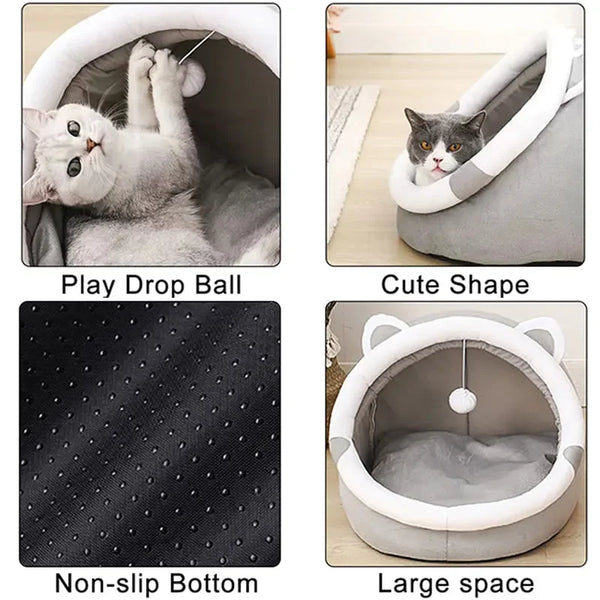 Cozy Pet Hideaway Bed